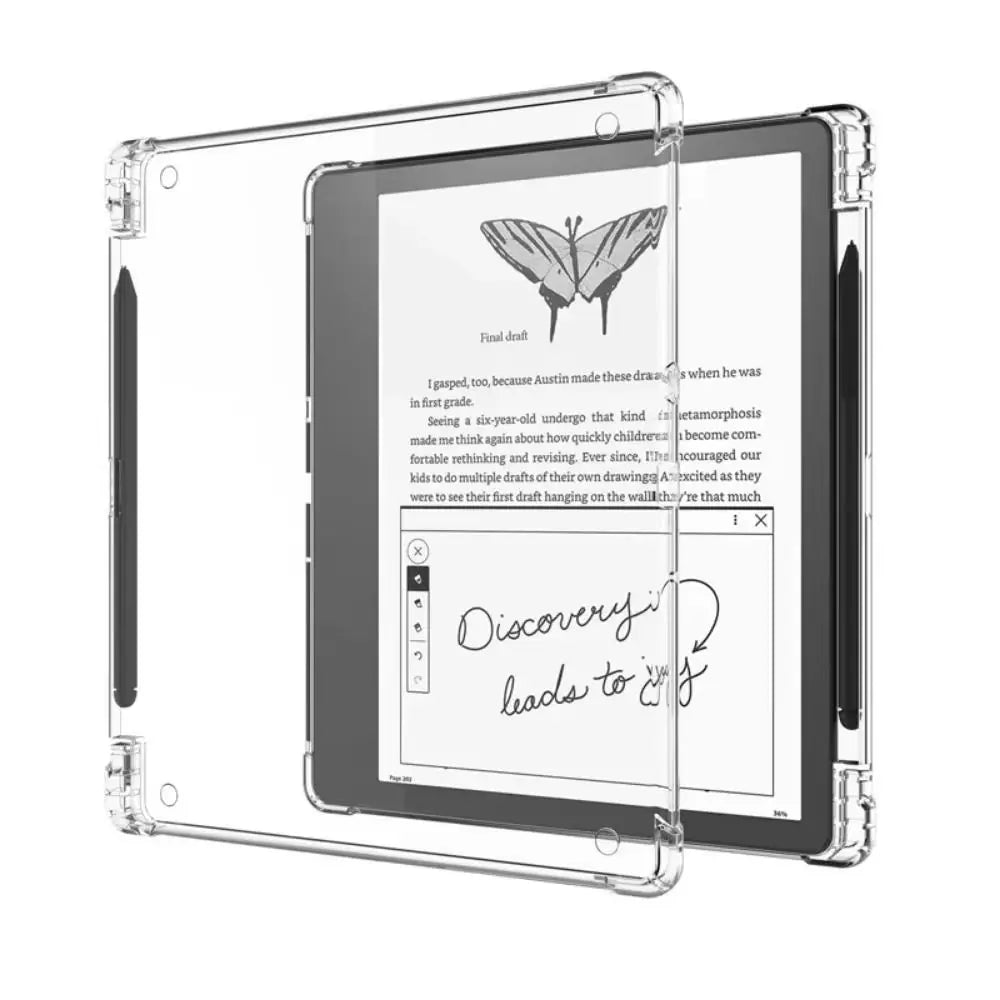 Kindle Scribe 2nd Gen 2024 10.2" Shockproof TPU Clear Case Tablet Protective Case HIP