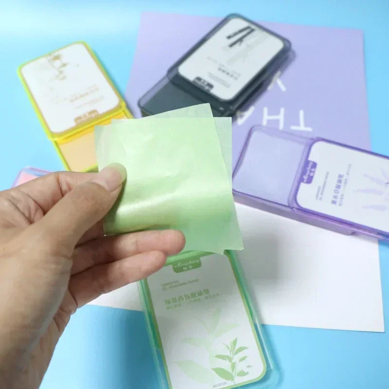 300-Sheet Face Oil Blotting Papers – Shine Control Sheets Oil Blotting Sheets HIP
