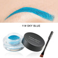 HANDAIYAN Waterproof Eyebrow Gel Cream – High Pigment & Brush Eyebrow Gel Cream HIP 11 SKY BLUE