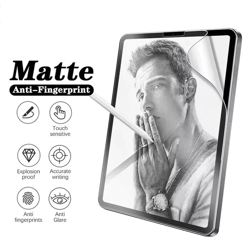 Matte Paper Texture iPad Screen Protector – Anti-Glare Film iPad Screen Protector HIP
