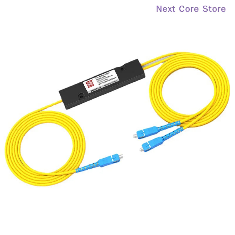 APC/UPC 1x2 PLC Singlemode Fiber Optic Splitter Fiber Optic Splitter HIP