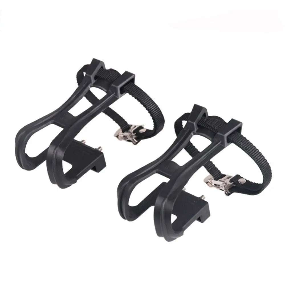 Bike Pedal Toe Clip Straps for MTB & Road Bicycles Bicycle Pedal Straps HIP Black