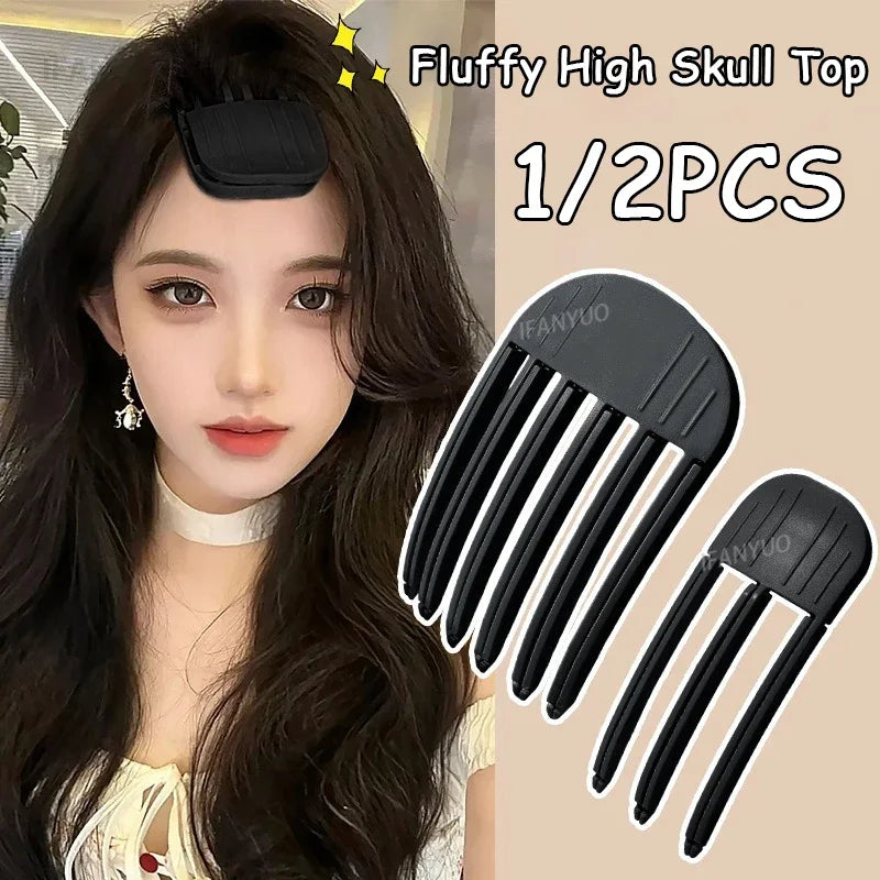 3/6Teeth Hair Roots Volumizing Hair Clips Women Curling Bangs Fixed Shape Hairpin Wind Sculpting Combs High-arched Styling Tool HIP