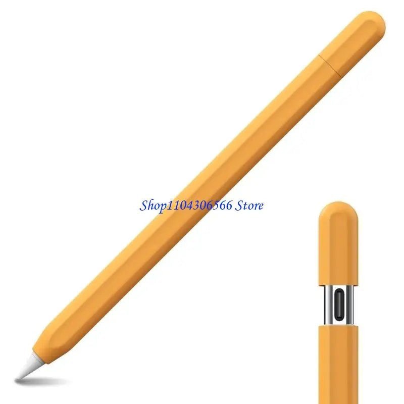 Silicone Case for Apple Pencil 3 USB-C – Grip & Protection Stylus Protective Case HIP for Orange CN