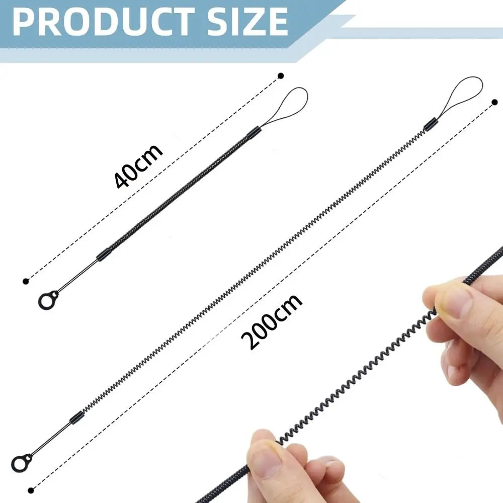 5-Pack Retractable Pen Lanyard – Anti-Lost Elastic Stylus Tether Pen Tether Lanyard HIP