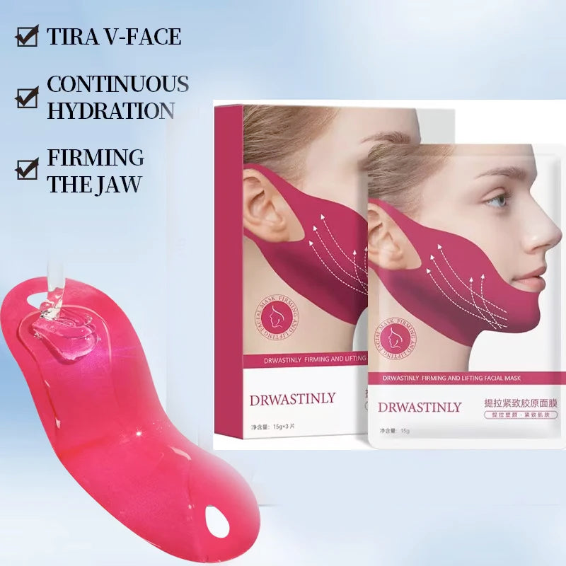 V-Line Collagen Hydrogel Lifting & Firming Face Mask – 5 Pcs Hydrogel Face Mask HIP
