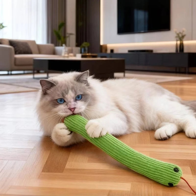 Catnip Snake Toy for Cats – Interactive Bite-Resistant Play Cat Catnip Toy HIP