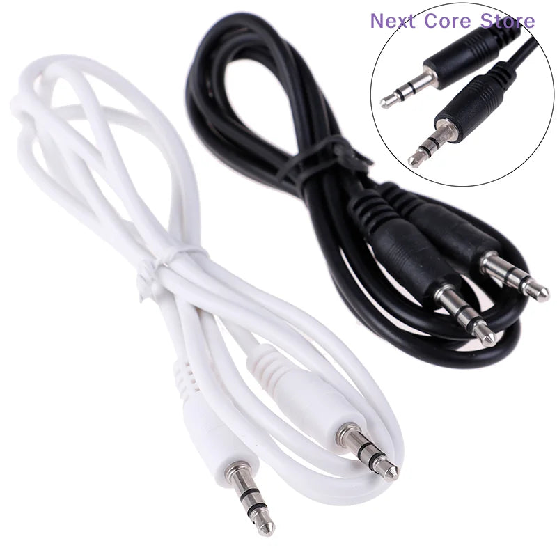 3.5mm Male to Male Aux Cable – 1M Stereo Audio Cord Stereo Audio Cable HIP
