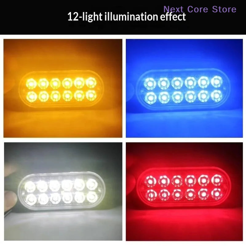 LED Strobe Beacon Warning Light 12V 24V – Car & Truck LED Warning Beacon HIP