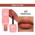 Teddy Tint Lip Color Tear Lip Gloss Super Stay Long-Lasting Coloring 12H Matte Texture Waterproof Lip Stain Lipstick Cosmetics HIP 5Present Bliss