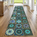 Mandala Runner Rug – Machine Washable, Non-Slip Floor Mat Runner Rug HIP 4 50X150cm-Felt
