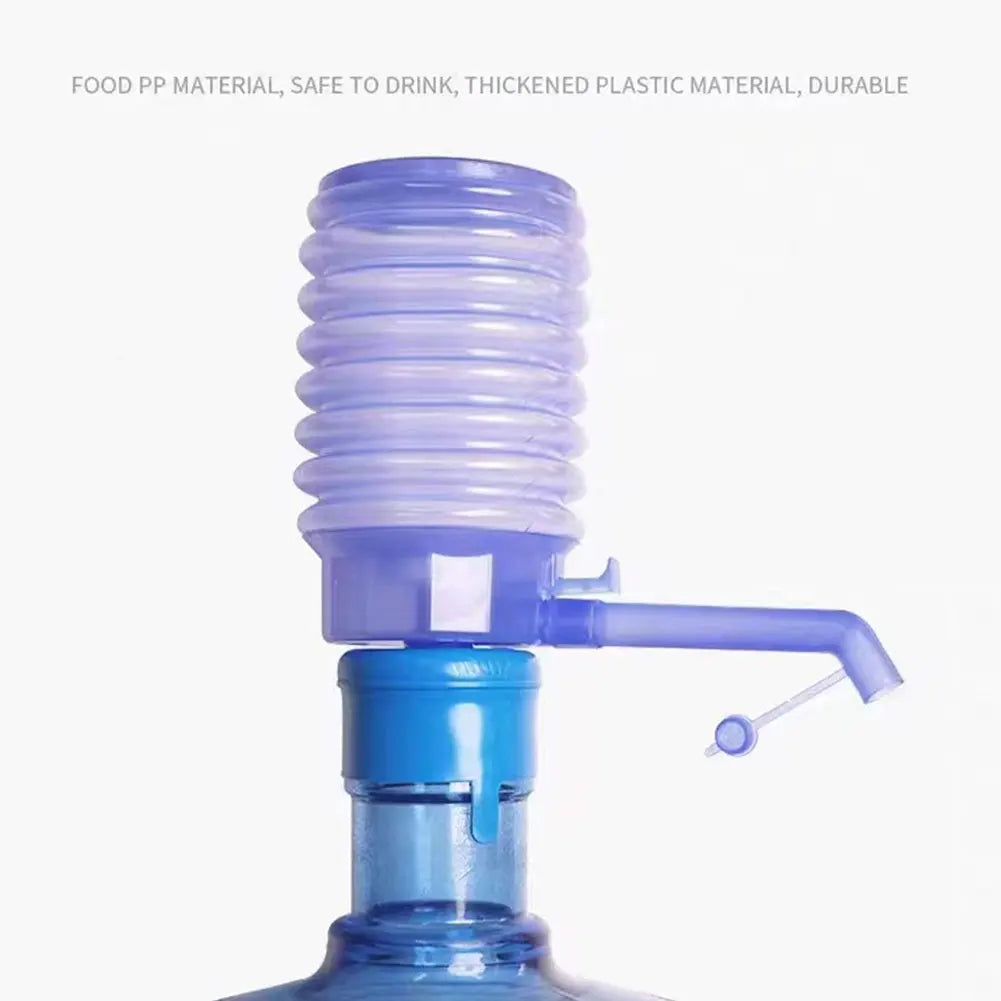 Portable Bottled Drinking Water Hand Press Removable Tube Innovative Vacuum Action Manual Pump Dispenser Juice Dispenser HIP