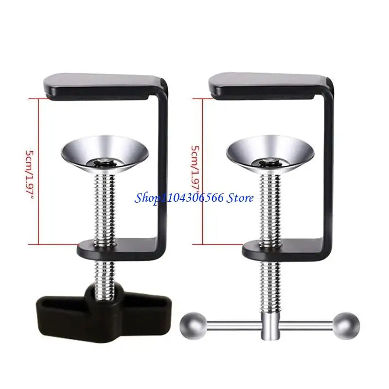 Desk Cantilever Bracket Retaining Clip – ABS & Aluminum Alloy Desk Mounting Bracket HIP