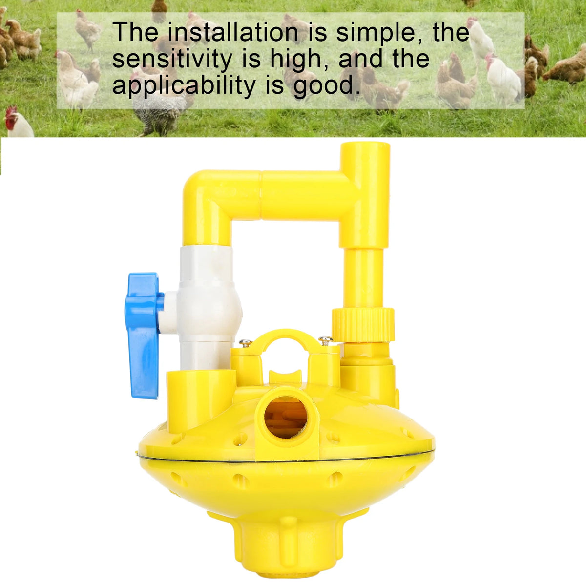 Professional Water Pressure Regulator for Poultry Chicken Drinking Farm Water Equipment HIP