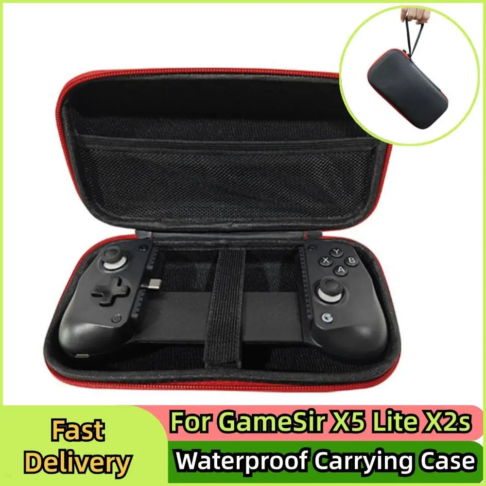 For GameSir X5 Lite X2s Waterproof Carrying Case Mobile Gaming Gamepads Shockproof Storage Bag Oxford Cloth Protective Box HIP