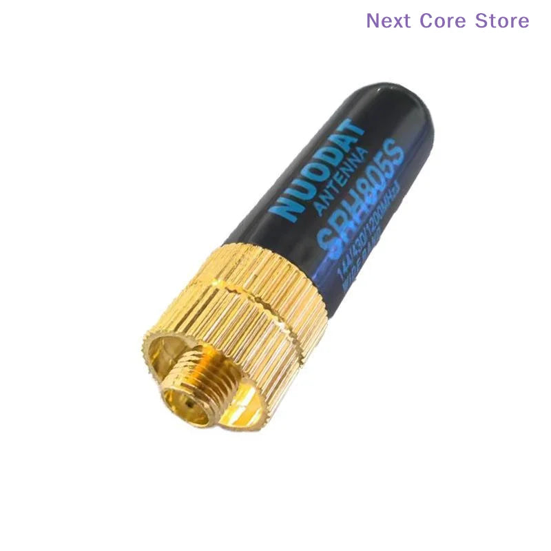SRH805S Dual Band UHF VHF Antenna for Walkie Talkie 4.5cm Two-Way Radio Antenna HIP