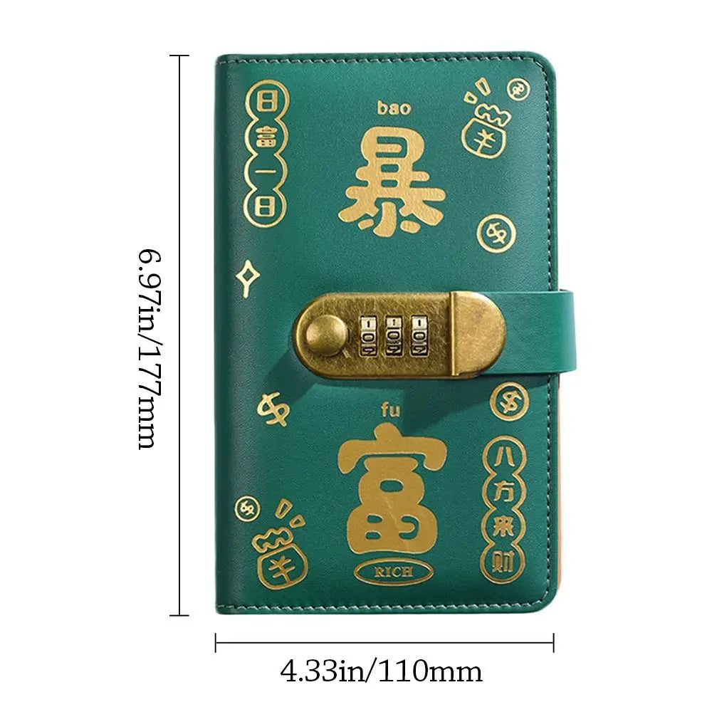 100 Envelope Money Saving Challenge Binder with Password Lock Savings Challenge Binder HIP