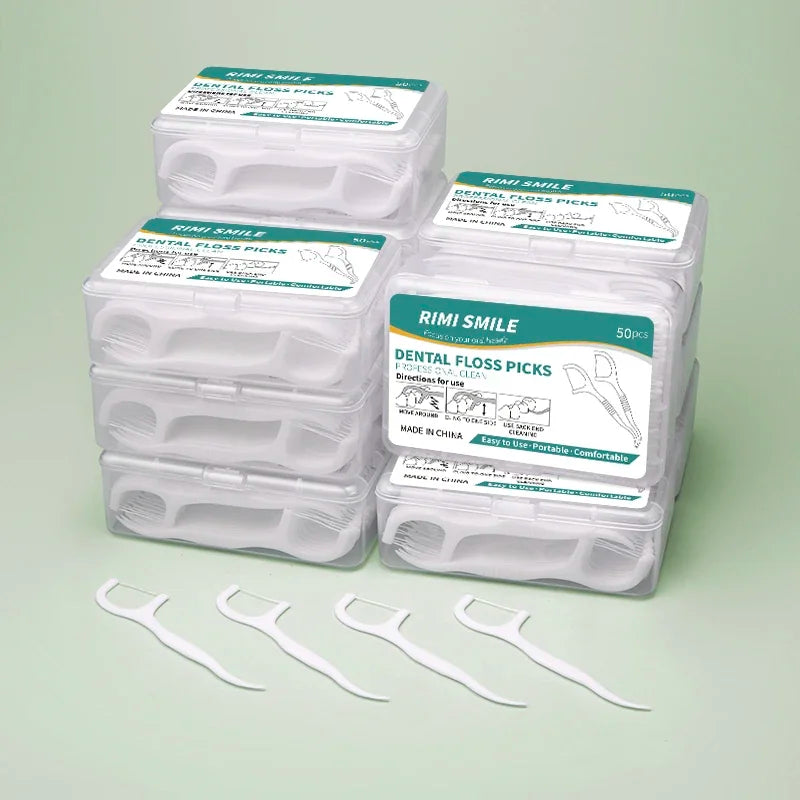 RUZOFO Dental Floss Picks 50–1000 Pack | Oral Care Dental Floss Picks HIP