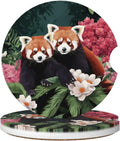 2-Pack Raccoon Ceramic Absorbent Car Cup Holder Coasters Car Cup Coasters HIP 3 Other