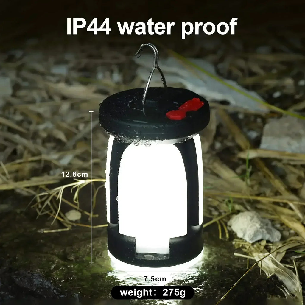 Solar USB LED Folding Leaf Camping Lantern | 500 Lm, 6 Modes Solar Camping Lantern HIP