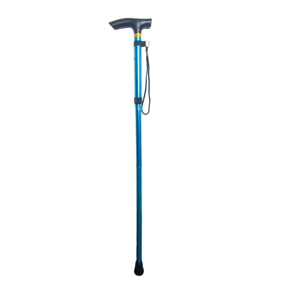5-Section Telescopic Trekking Pole – Adjustable Walking Cane Trekking Pole HIP Light Blue