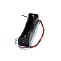 10-Pack 18650 Battery Holder Cases with Wire Leads | 1 Bay Battery Holder Case HIP 10pcs