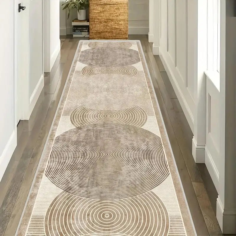 Wabi-Sabi Floral Anti-Slip Area Rug – Polyester Mat Area Rug Mat HIP 4 40x120cm-Felt