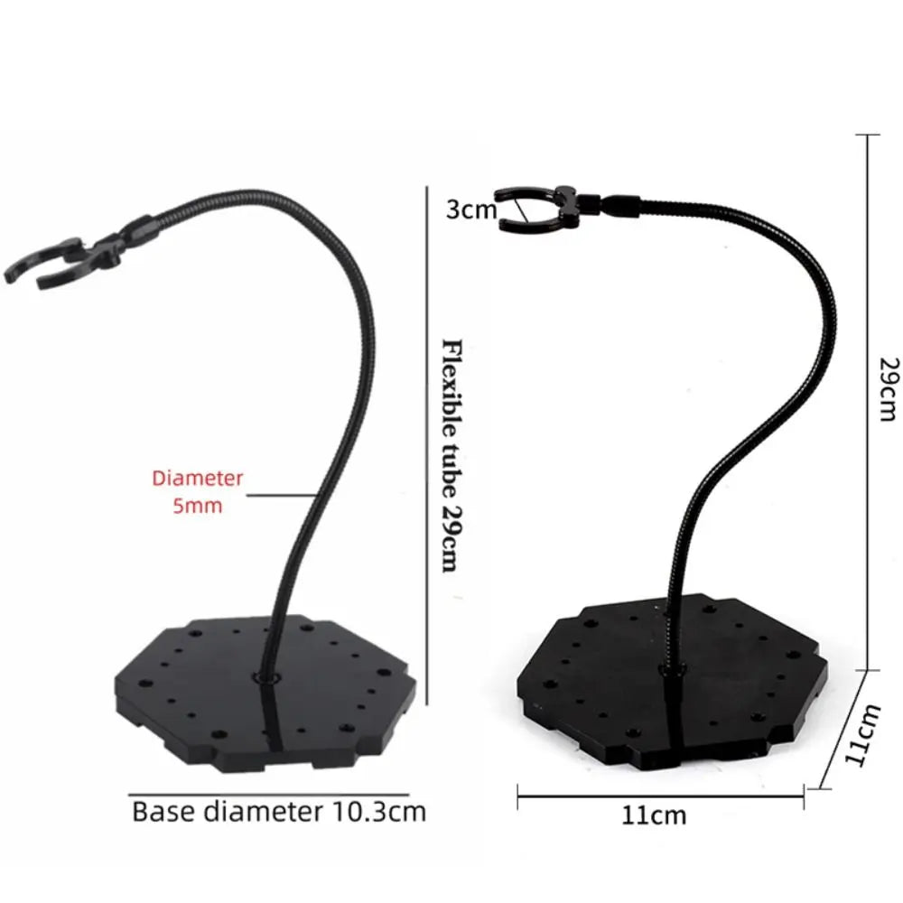 Anime Figure Stand PVC Snake Tube Bracket 29cm – Adjustable Figure Display Stand HIP