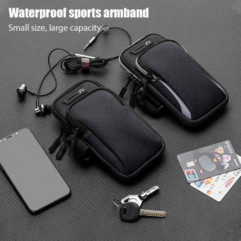 Universal Running Phone Armband – Waterproof with Headphone Jack Running Phone Armband HIP
