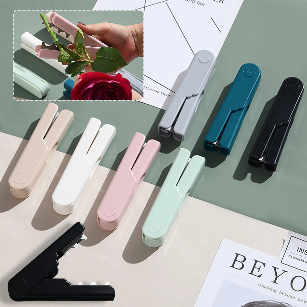 Portable Rose Thorn Remover Florist Gardening Tools Rose Pincers Flower Thorn Stem Leaf Stripper Bonsai Tools Pruning Tools HIP