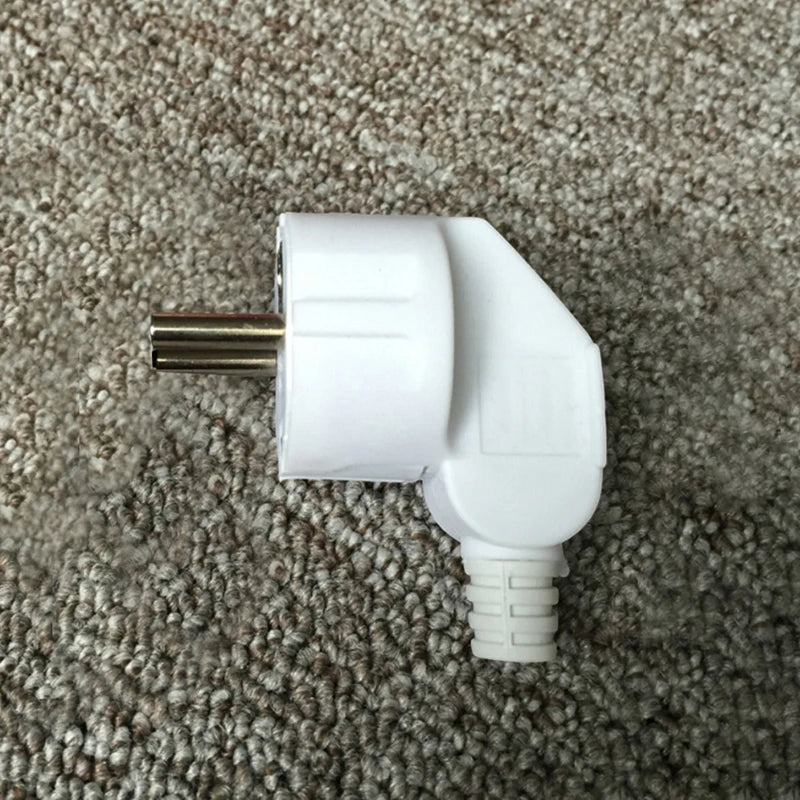 EU AC Power Adapter Plug 16A 250V – Detachable Connector Electrical Plug Adapter HIP White