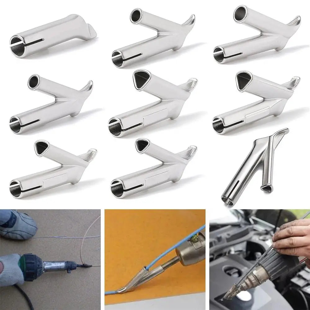 Hot Air Welding Nozzles – Triangle, Round & Y-Type 4–8mm Welding Nozzle HIP