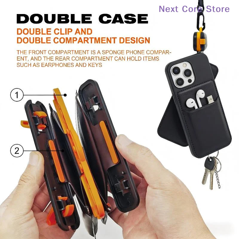 Floating IPX8 Waterproof Phone Pouch with Lanyard – Up to 7" Waterproof Phone Pouch HIP