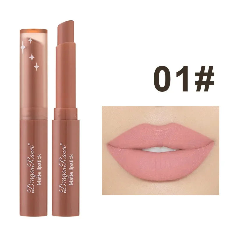 1/3pcs Nude Lipstick Crayon Long Lasting Matte Lipstick Pencil 24 Hours Waterproof Set Lip Moisturizer Colouring Lip Tint Stick HIP 01
