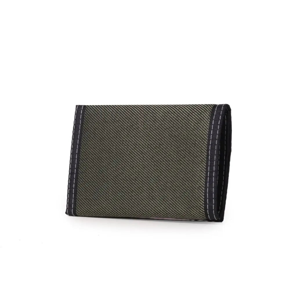 Men's Canvas Trifold Wallet – Card, Cash & Coin Holder Men's Trifold Wallet HIP