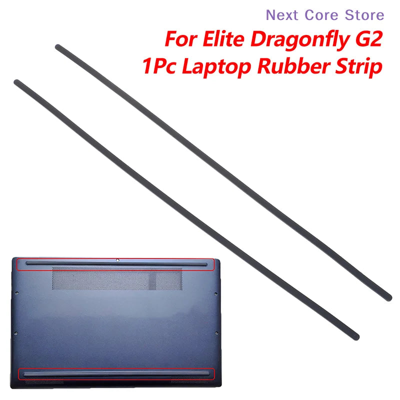Laptop Rubber Foot Strip for Dragonfly G2 – Non-Slip Adhesive Laptop Replacement Part HIP