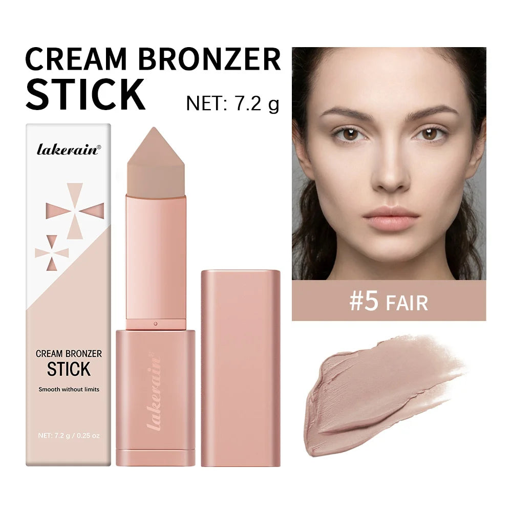 Cream Bronzer Stick and Contour Stick Bronzing Contouring Instant Highlights Dark Circles Face Contour Facial Foundation Makeup HIP 5fair