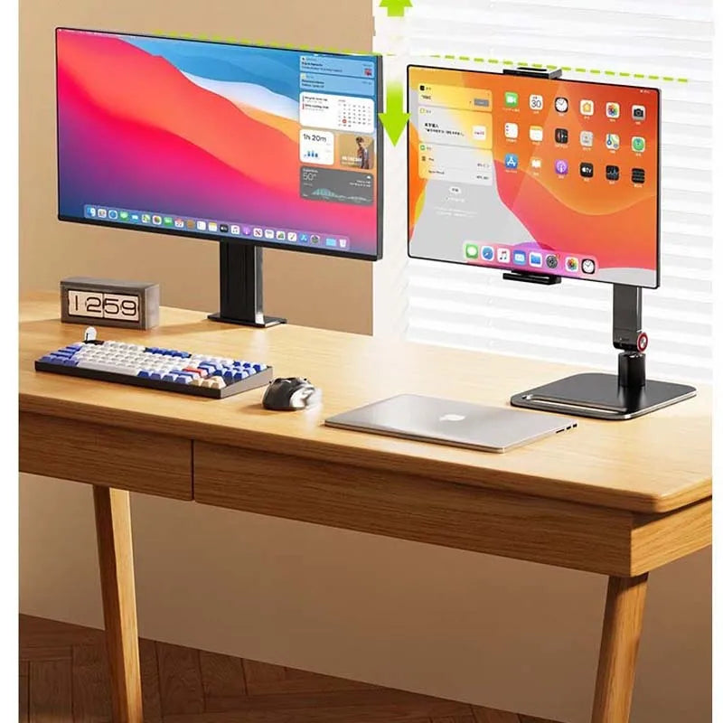 OULLX Foldable Desk Stand – Adjustable, Fits Up to 17.3" Adjustable Device Stand HIP