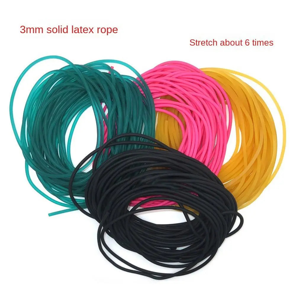 10m Solid Rubber Fishing Elastic Band – 2mm/2.2mm Fishing Elastic Band HIP