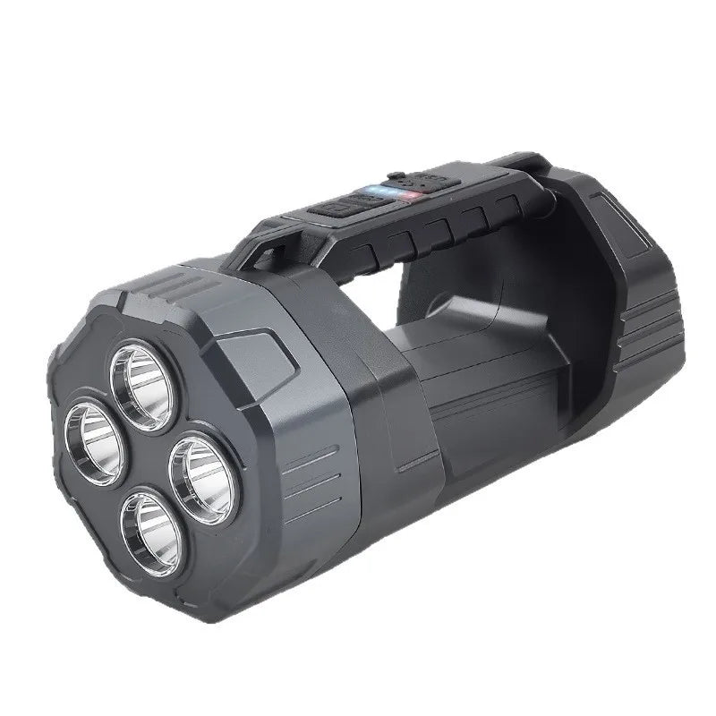 ESMARTER Solar LED Flashlight – Long-Range Handheld Torch Solar LED Flashlight HIP JB26802