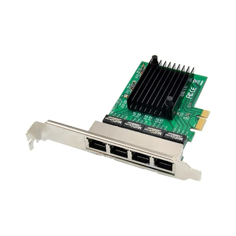 4-Port PCIe x1 Gigabit Ethernet Network Card | OULLX RTL8111 PCIe Network Card HIP