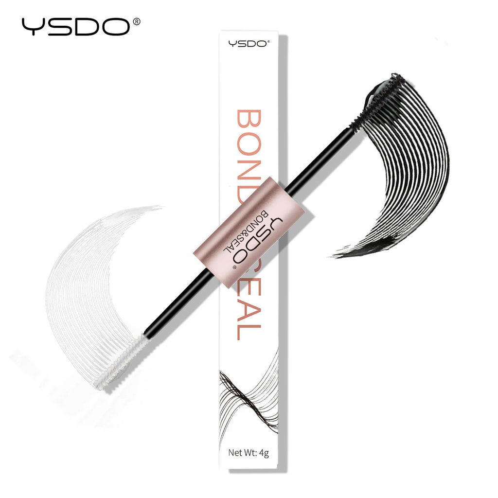 YSDO 1PC 2 in 1 Bond and Seal/Lock Waterproof Fast Drying Glue and Sealer Dual-Ended Eyelash Glue Strong Hold Cluster Lash Glue HIP 1Pc Bond and Seal
