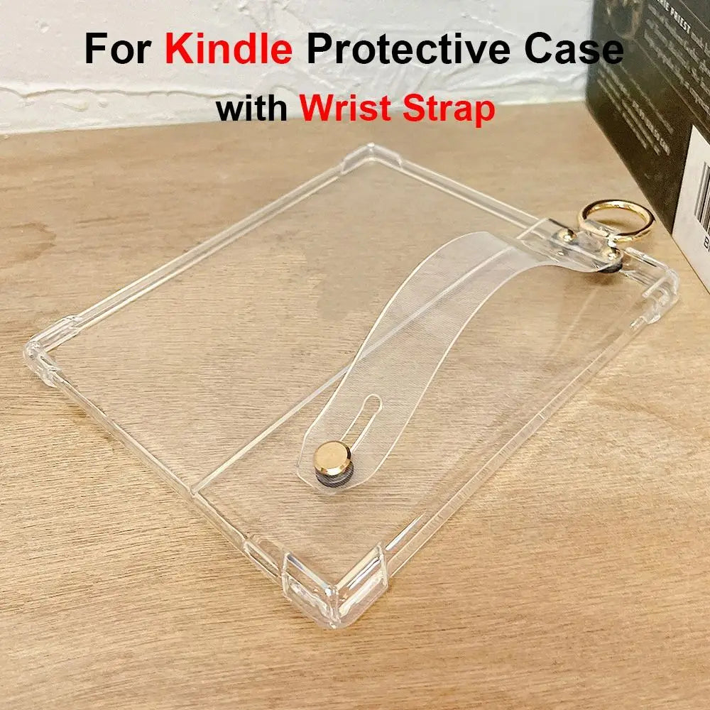 Kindle Paperwhite TPU Case with Wrist Strap | Airbag Cover E-Reader Case HIP