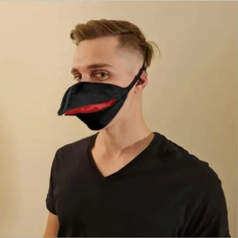 3D Movable Crow Beak Mask – Funny Animal Windproof Cover Novelty Costume Mask HIP