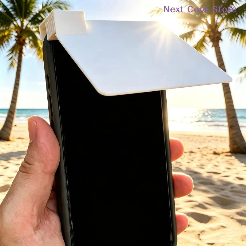 Universal Phone Sun Shade Clip – Anti-Glare Screen Visor Phone Screen Visor HIP