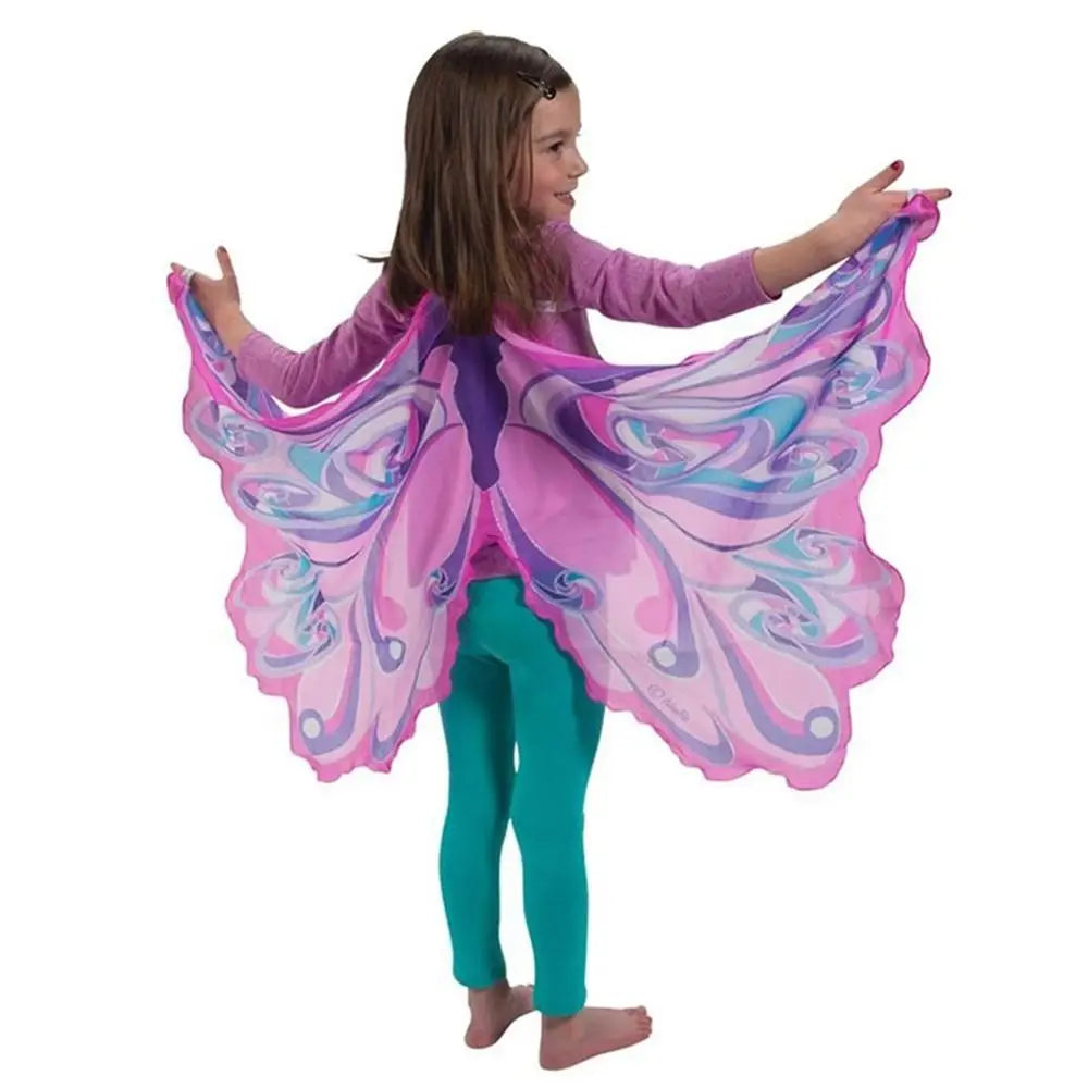 Kids Butterfly Angel Wings Cape & Mask Halloween Costume Kids Costume Set HIP