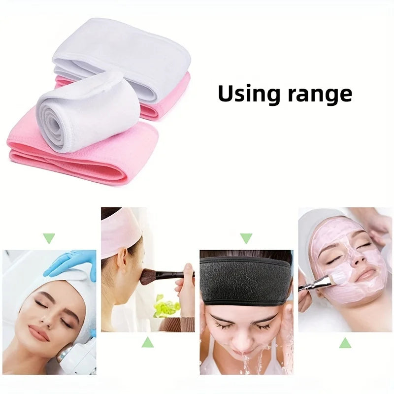 Women's Adjustable Wide Headband – Yoga, Spa & Makeup Adjustable Headband HIP