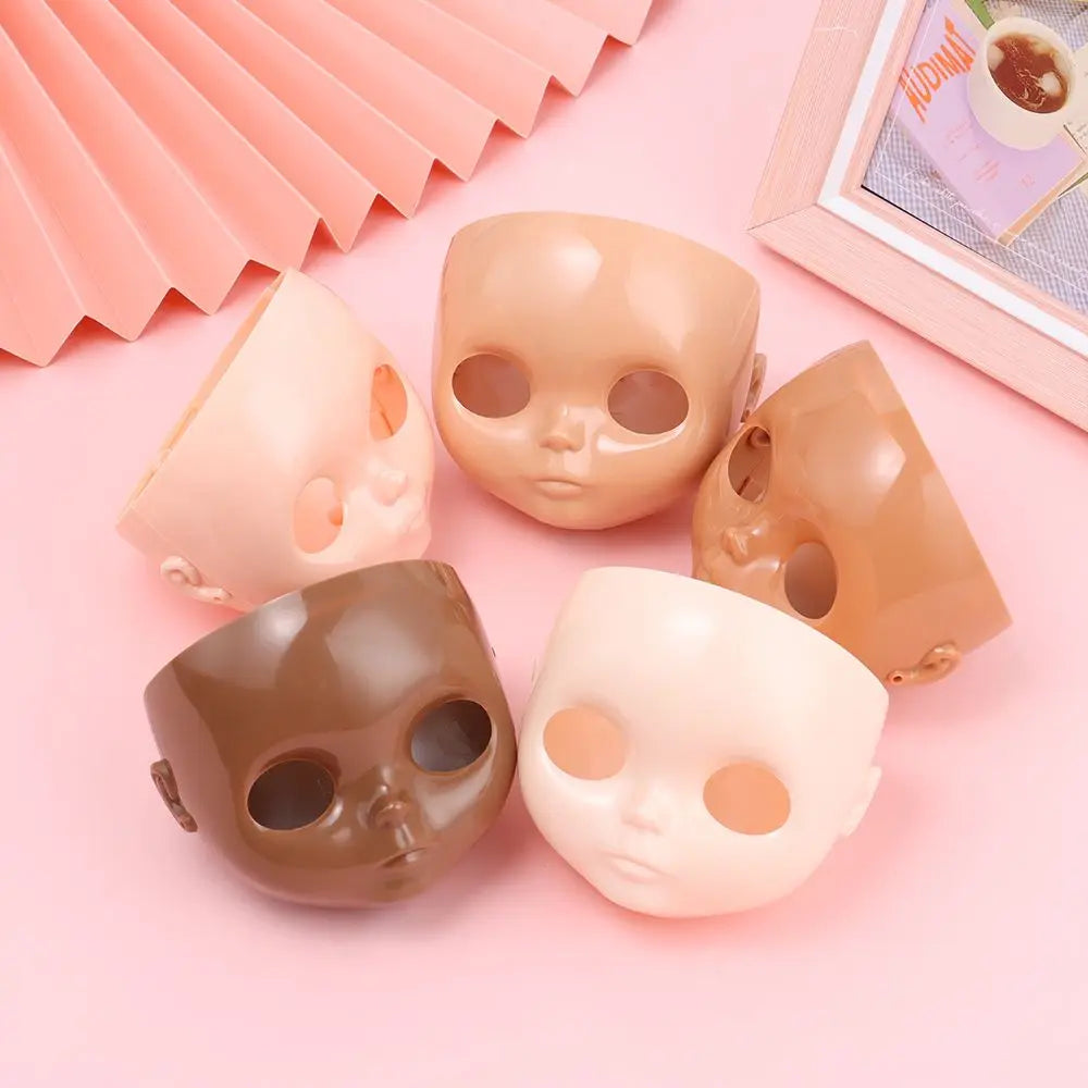 DIY Doll Face Practice Head – Makeup & Eyelash Model 7×8cm Doll Face Practice Head HIP