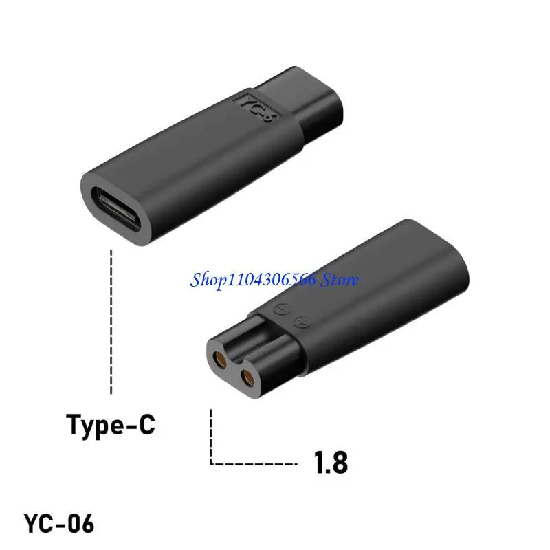 6-Piece Type-C Adapter Set for Electric Shavers & Hair Clippers Shaver Charging Adapter HIP