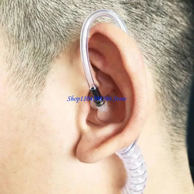 Replacement Acoustic Coil Tube Earpiece for Walkie Talkie Radio Earpiece HIP
